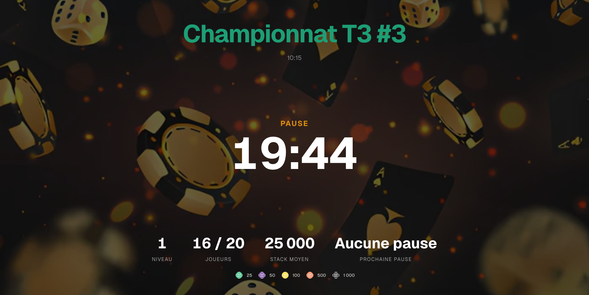 Timer live